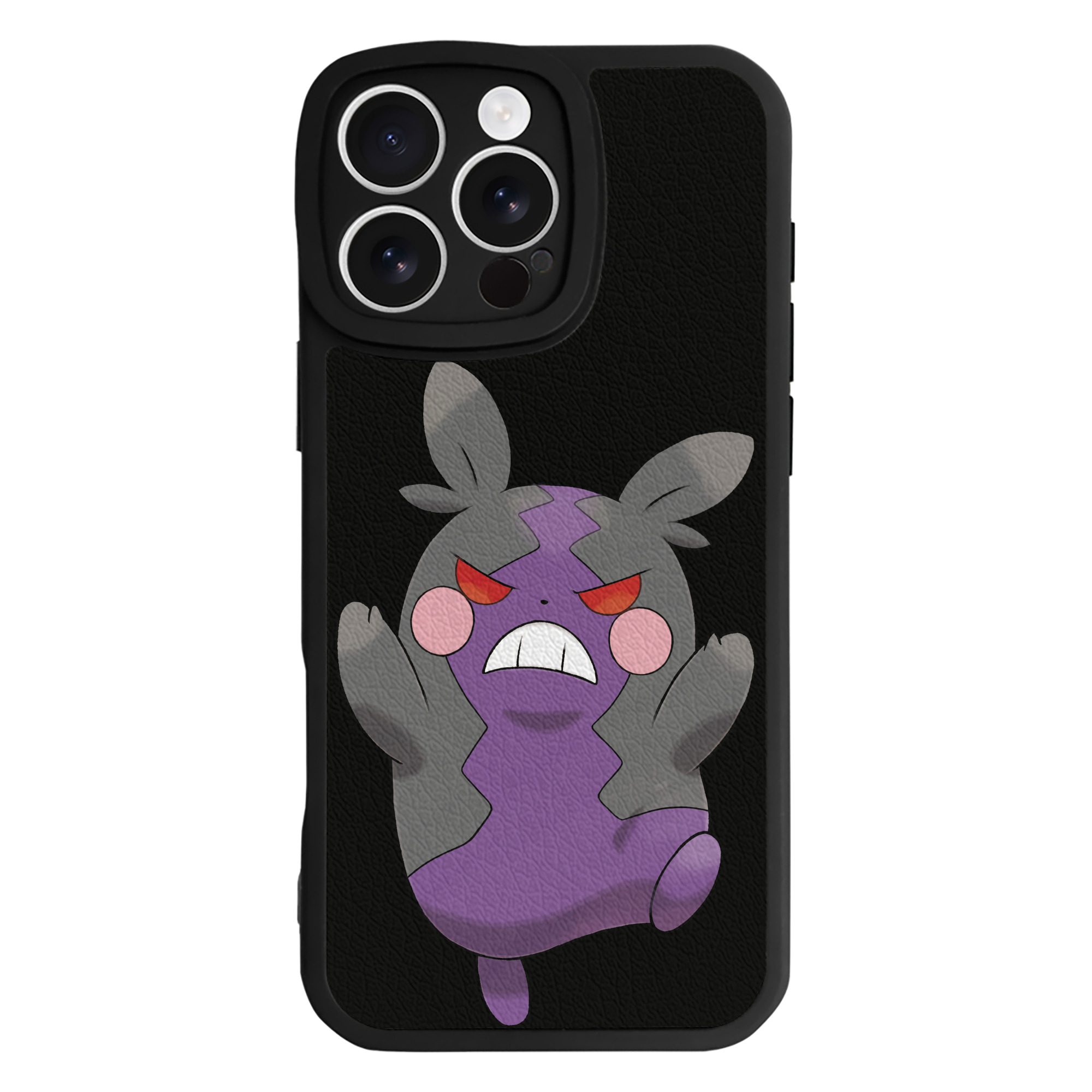 （画像用） ポケットモンスター Pokémon 【iPhone 16シリーズ対応】シリコンスマホケース（レザー調） 材質：シリコン